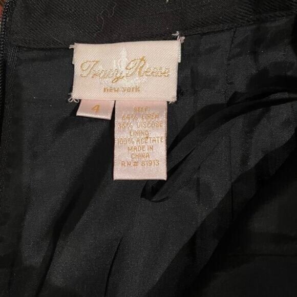 NEW Linen Skirt Suit Striped Pencil Skirt Sz 4 Pleated Peplum Blazer Sz 0 NWOT - Picture 9 of 16